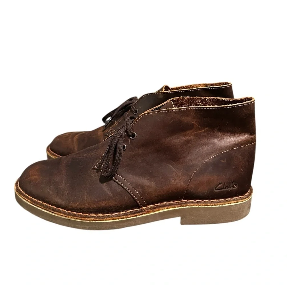 Clarks Brown Chukka Boots